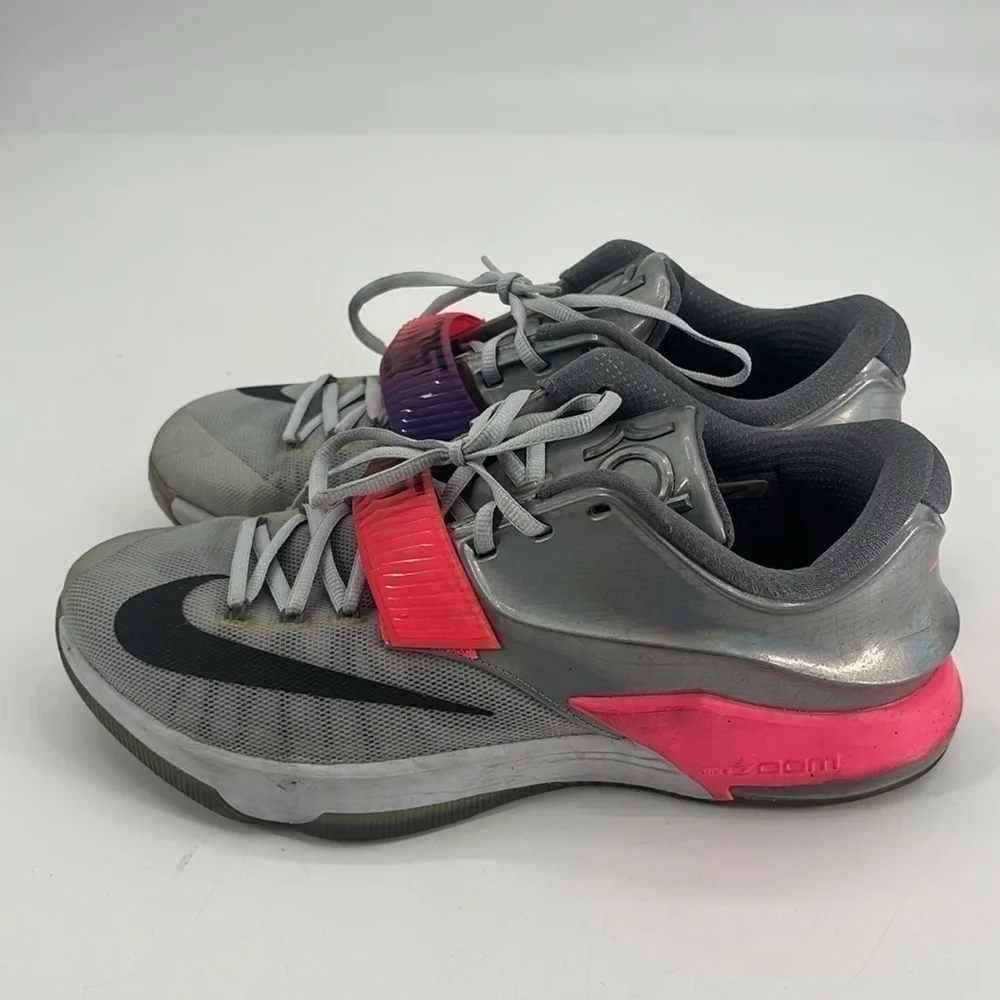 Nike KD 7 All Star Kevin Durant Platinum Silver 742548-090 Size 12